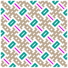 Seamless vector background with repeat pattern.Abstract ethnic rug ornamental seamless pattern.Perfect for fashion, textile design, cute themed fabric, on wall paper, wrapping paper and home decor.
