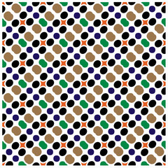 Seamless vector background with repeat pattern.Abstract ethnic rug ornamental seamless pattern.Perfect for fashion, textile design, cute themed fabric, on wall paper, wrapping paper and home decor.