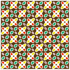 Seamless vector background with repeat pattern.Abstract ethnic rug ornamental seamless pattern.Perfect for fashion, textile design, cute themed fabric, on wall paper, wrapping paper and home decor.
