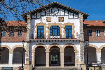Fototapeta premium Ayuntamiento del municipio de Plencia