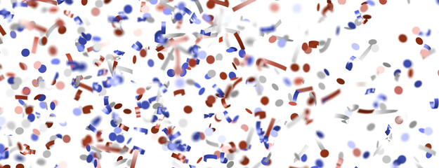 Confetti -  Independence Day background with Confetti.
