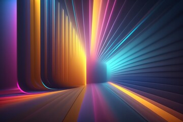 abstract background vibrant neon
