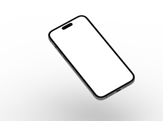 Mock up of smartphone - 3d rendering