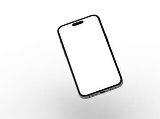 Mock up of smartphone - 3d rendering