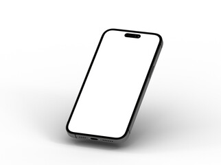 Mock up of smartphone - 3d rendering