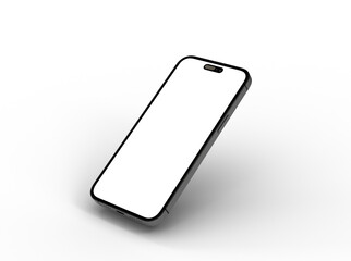 Mock up of smartphone - 3d rendering