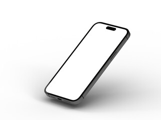Mock up of smartphone - 3d rendering