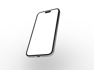 Mock up of smartphone - 3d rendering