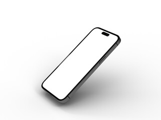 Mock up of smartphone - 3d rendering