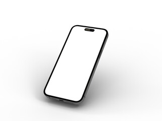 Mock up of smartphone - 3d rendering