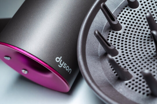 Detailed close up shots of Dyson Supersonic Hair Dryer