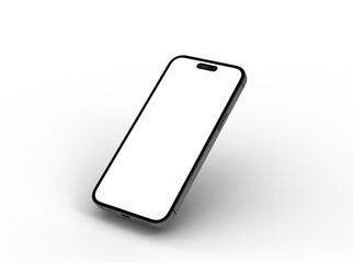 Mockup - smartphone  With Blank Screen in 3d