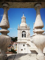 Obraz premium bell tower of the church of the holy sepulchre