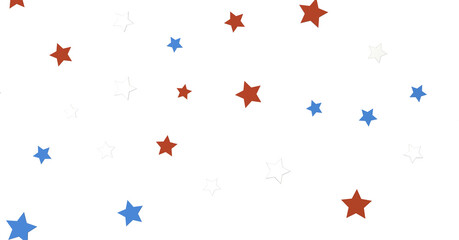  Independence Day background with stars.