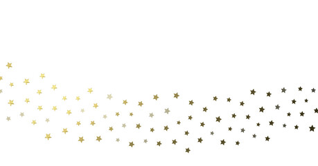 Stars - Festive christmas card. Isolated illustration white background. -