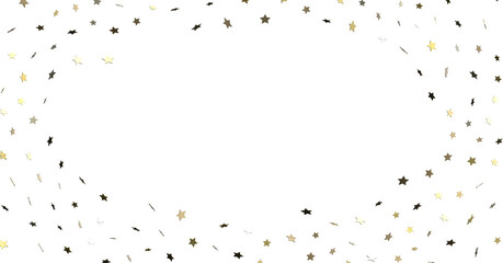 Stars - Festive christmas card. Isolated illustration white background. -