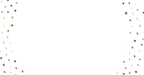 Stars - American national colors. USA Presidents Day, American Labor day, Memorial Day, US election concept.