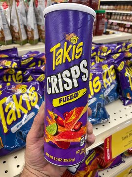 grocery store Takis crisps chips fuego