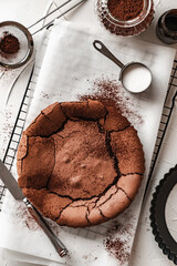 chocolate chip cookies and coffee cake torte chocolate cloud