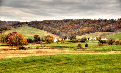 Buildings in Sky Meadows State Park Virginia