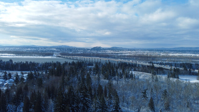 February 2023 snow storm Vancouver Washington and Portland Oregon 
