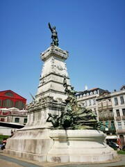 Statue in Porto, Portugal