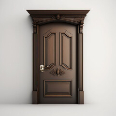 Brown-colored Door: Add Warmth and Elegance to Your Home