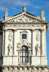 Fototapeta na wymiar Vienna Old Town Historic Building Exterior