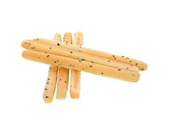Black sesame biscuits  isolated on  transparent png