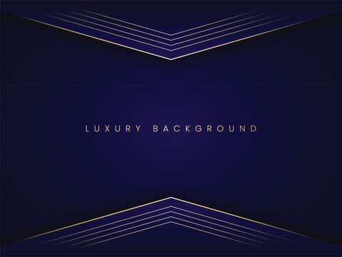 luxury royal blue and golden abstract background