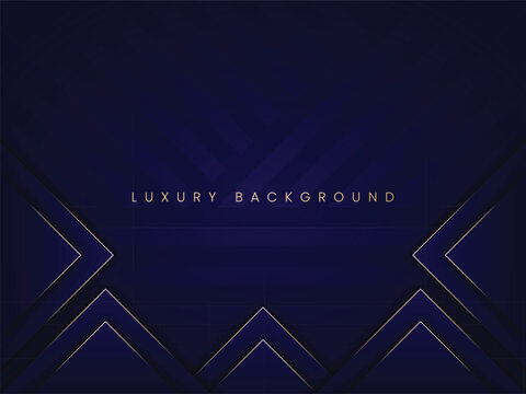 luxury royal blue and golden abstract background
