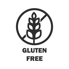 Gluten-free or non-gluten food allergy product dietary labels for apps and websites