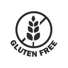 Gluten-free or non-gluten food allergy product dietary labels for apps and websites