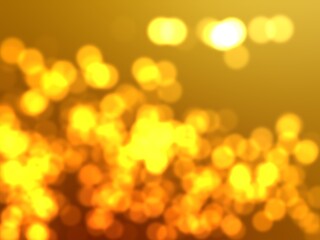 abstract gold bokeh background