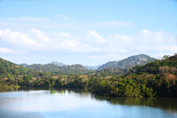 Panama land and sea scape