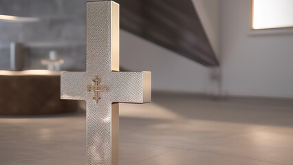 Christian Cross: A Timeless Icon of Christian Spirituality and Devotion, Generative AI