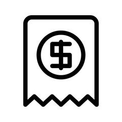 Fototapeta premium Earning Icon Vector Symbol Design Illustration