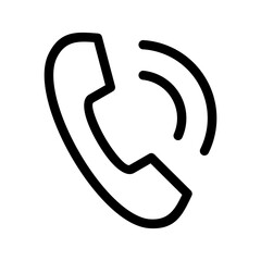 Phone Ring Icon Vector Symbol Design Illustration