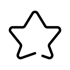 Star Icon Vector Symbol Design Illustration