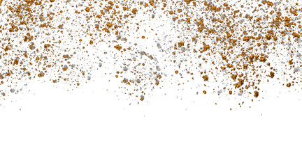 METALLIC LIQUID GOLD DROPS BACKGROUND