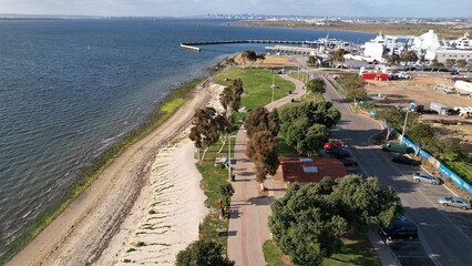Sand Diego Bay Shoreline