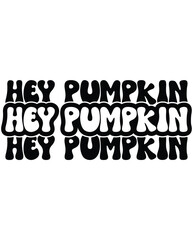 Hey Pumpkin design