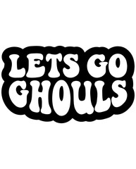 Lets Go Ghouls design