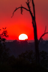 australian sunset