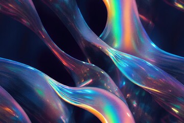 Obraz premium Colorful Iridescent Shiny Swirling Oil Colors Seamless Repeating Repeatable Texture Pattern Tiled Tessellation Background Image