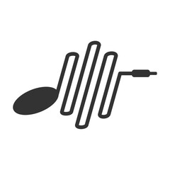 sound wave music wave logo template Icon Illustration Brand Identity.Isolated and flat illustration. Vector graphic