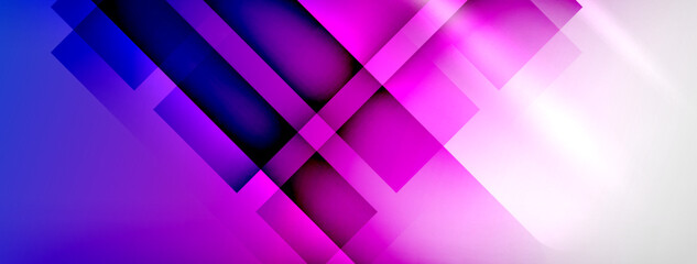 Abstract lines geometric techno background layout