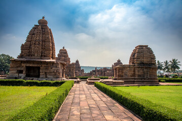 'Pattadakal, also called Raktapura,is a complex of Hindu temples