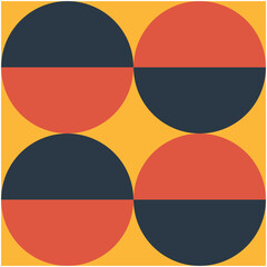 Obraz premium Bauhaus Geometric Element