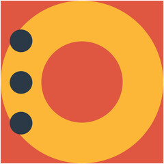 Bauhaus Geometric Element